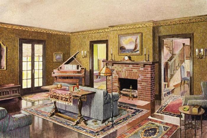 1920 house interior design