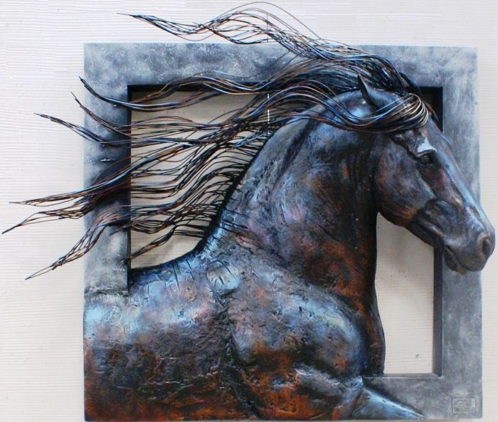 3d metal wall art decor